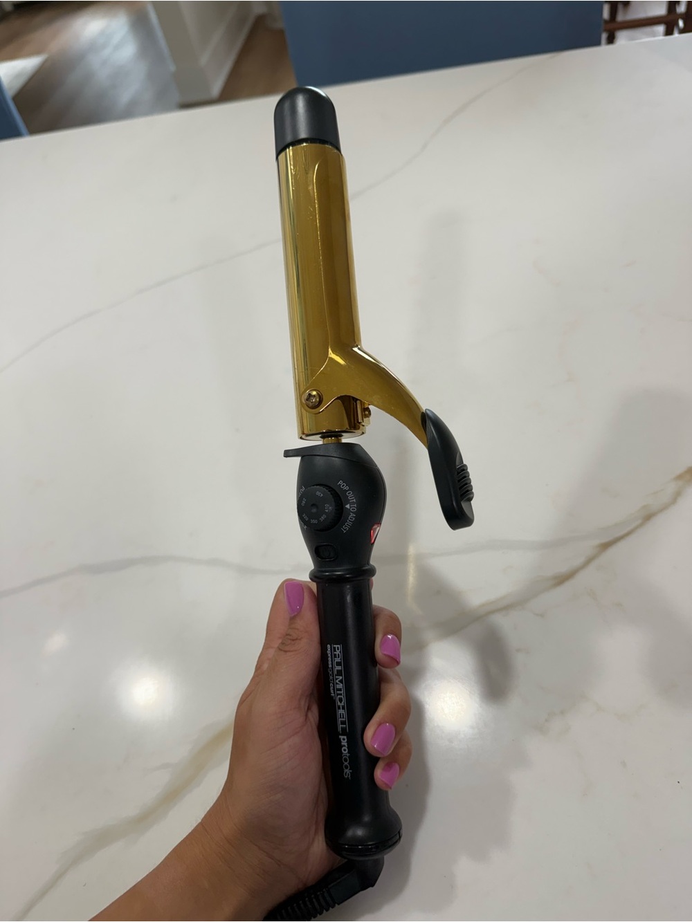 Paul Mitchell Gold and Black Curling Iron